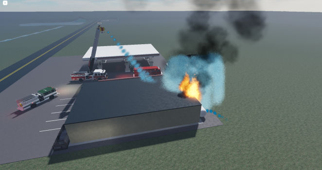 Gas station fire DCFR 3 by FireRescue12 on DeviantArt