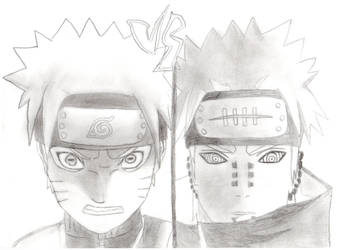 Naruto vs Pain