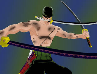 Zoro - tatsu maki colored