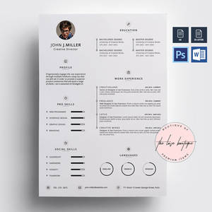 Clean Resume/CV 02