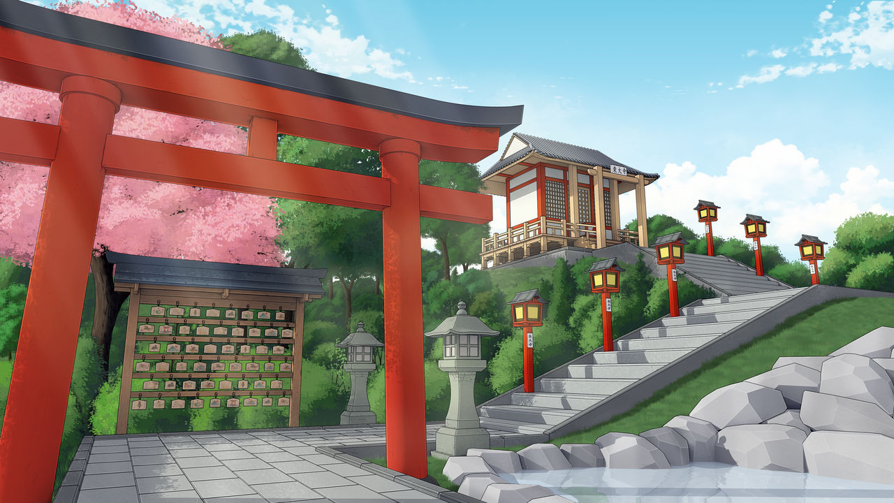 Shinto Shrine by cgxcg on DeviantArt