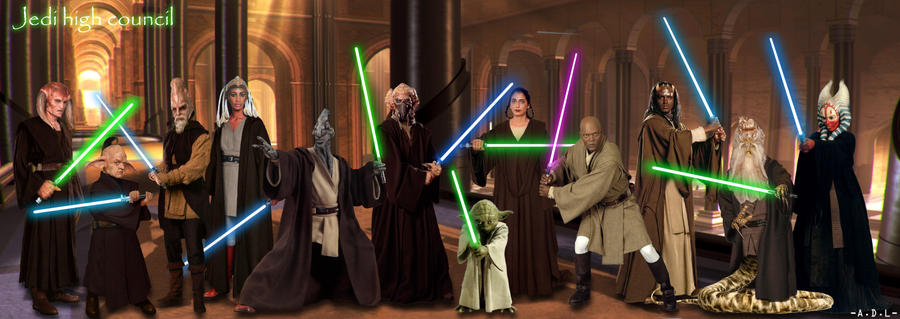 jedi high council ep II by adlpictures on DeviantArt