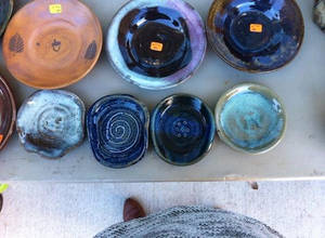 High Fired Soap Dishes and Some Plates