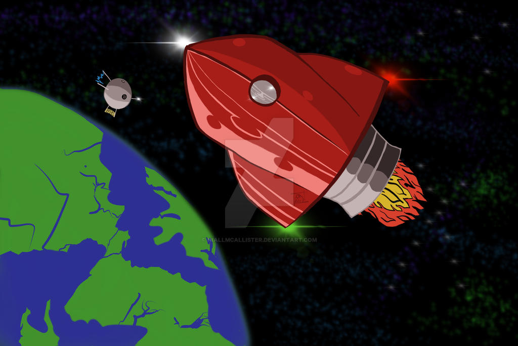 Red Rocket Animation Red Rocket by NiallMcAllister on DeviantArt