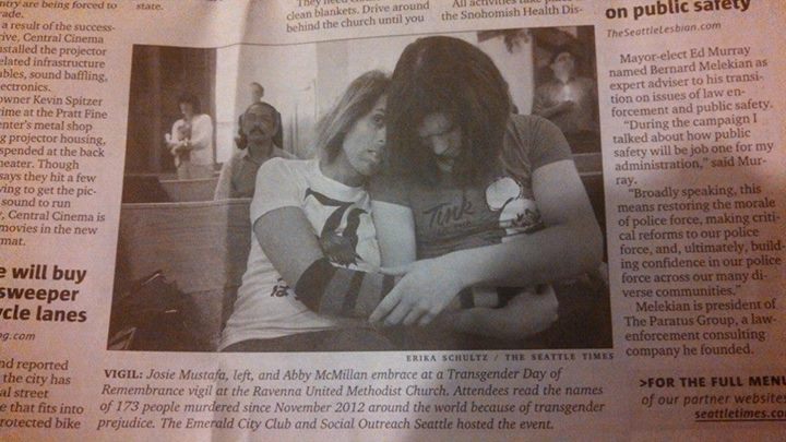 me and abby made the news!