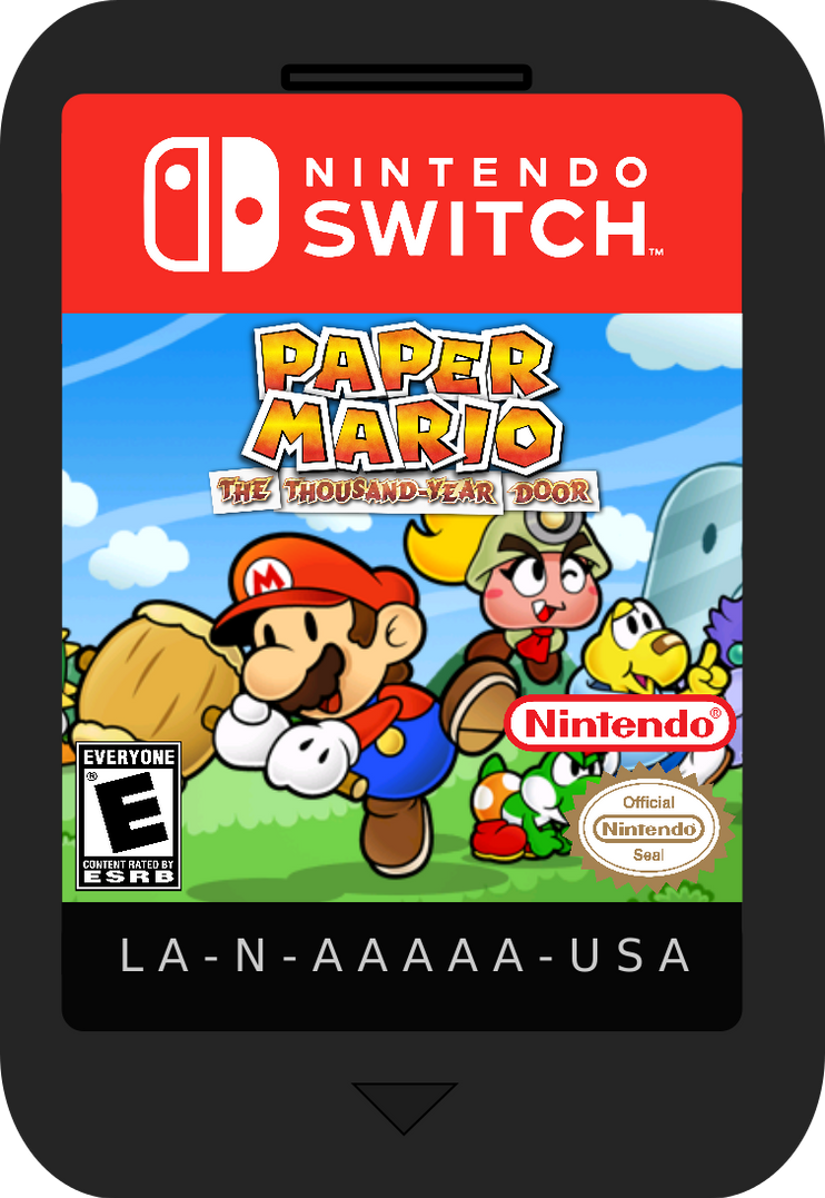 Paper mario the thousand discount year door nintendo switch