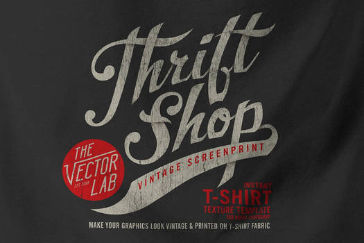 Thrift Shop: Vintage T Shirt Texture