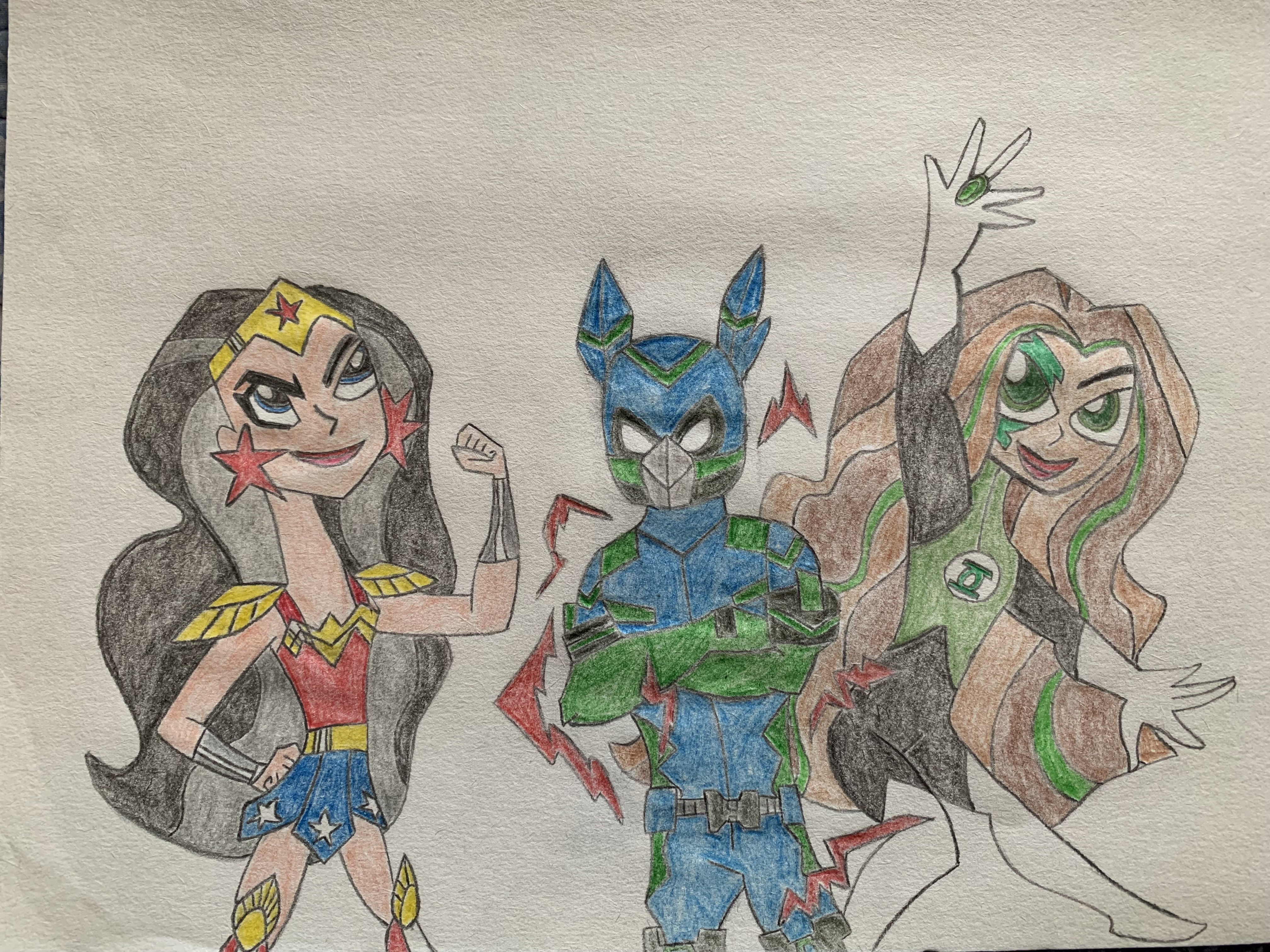 TMNT vs DC Super Hero Girls by LupinMK on DeviantArt