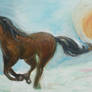 galloping horse