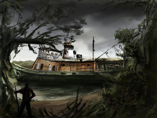 jungle ship