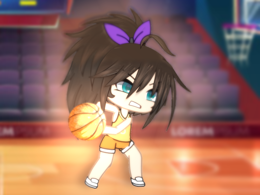 Nadia Plays Basketball Gacha Life Edit By Princesspinkplayz On Deviantart