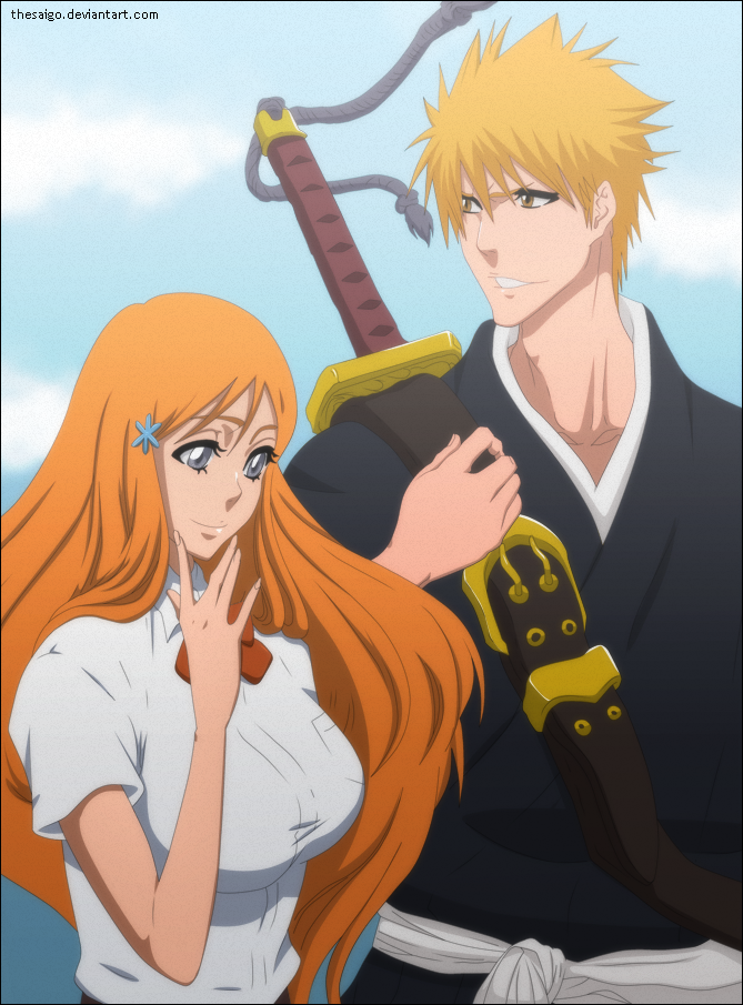 Bleach: Ichigo And Orihime