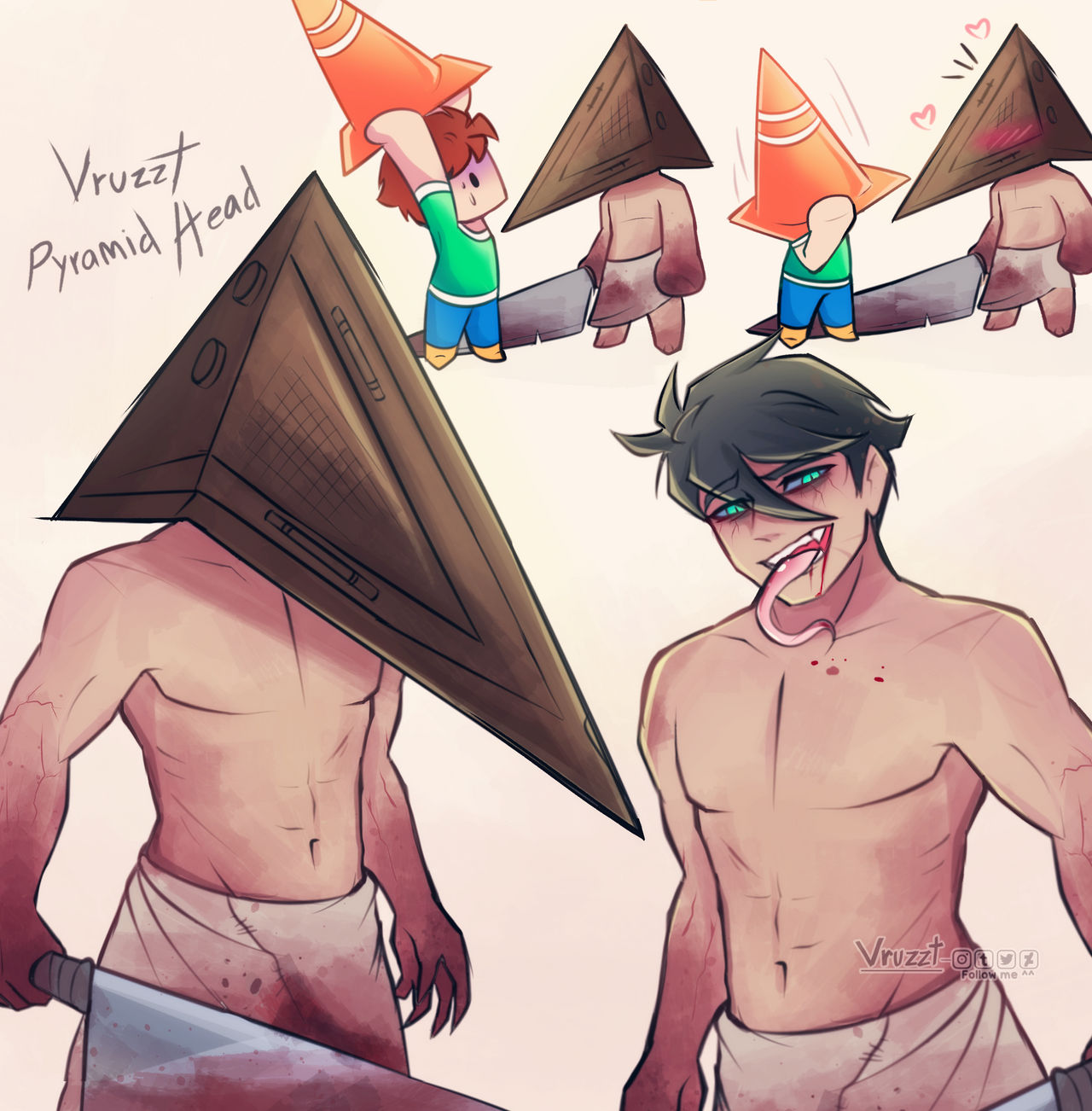Pyramis Ear Vruzzt Pyramid Head? by Vruzzt on DeviantArt