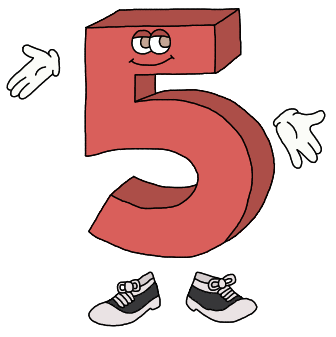 Number 5 (Leapfrog Math Circus) by supercool3456 on DeviantArt