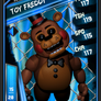 WWE Supercard- Rare- Toy Freddy. (FNAF 2)