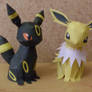 Jolteon and Umbreon