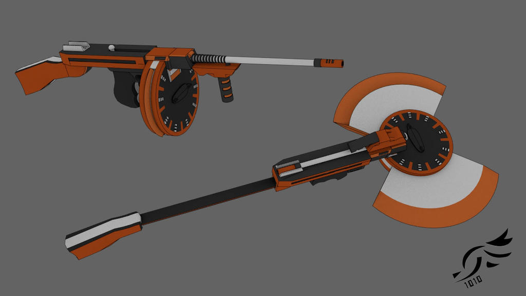 Axe Rwby Weapon Ideas