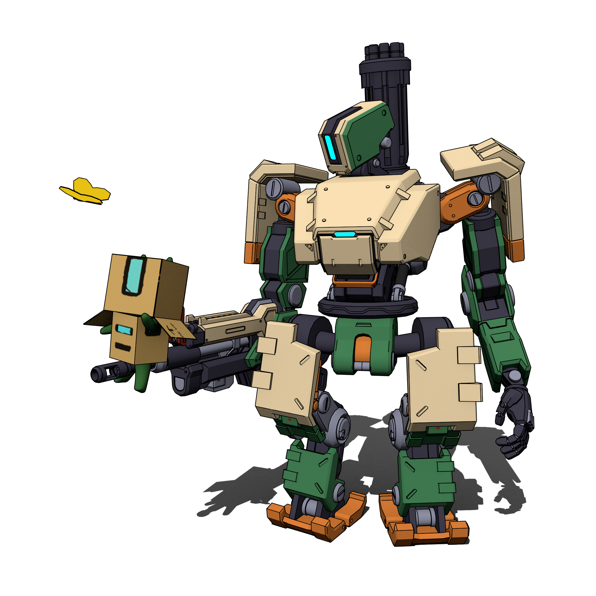 Bastion - Overwatch Wiki  Overwatch bastion, Overwatch robot