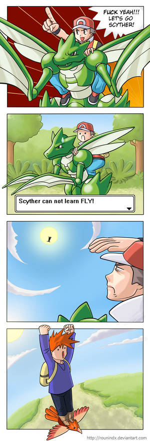 My tribute - Scyther can't fly