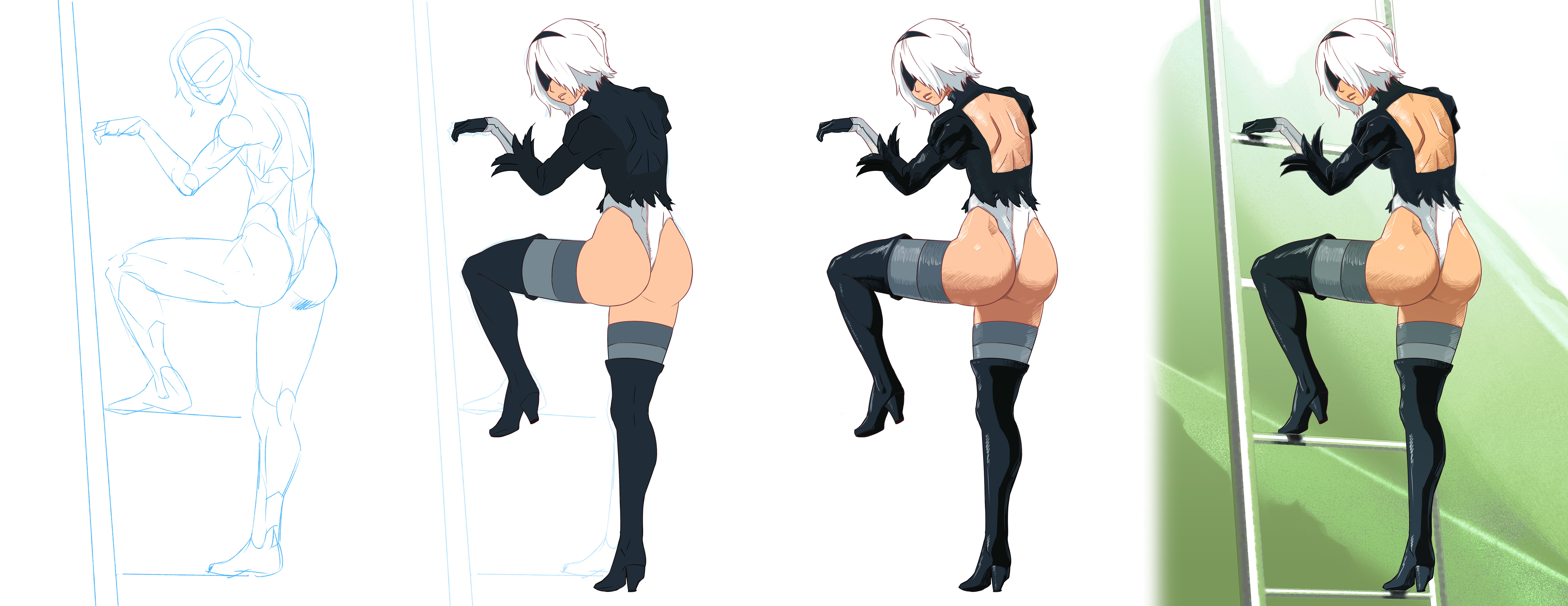 Nier Fanart Step by Step