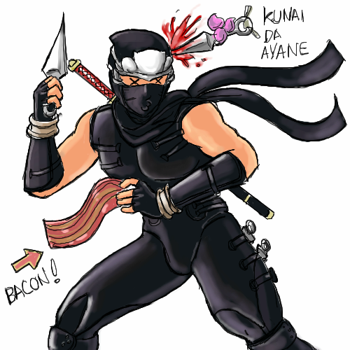 COMO DESENHAR NINJA GAIDEN