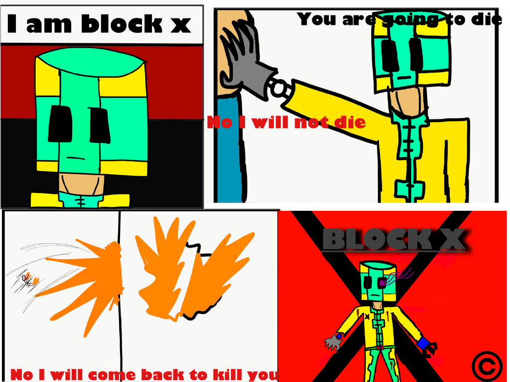 Block x comic by gadoshado on DeviantArt