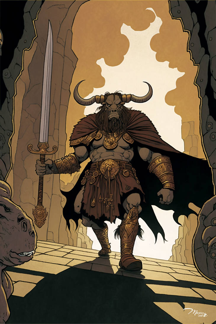 Minotaur by flashgreer on DeviantArt