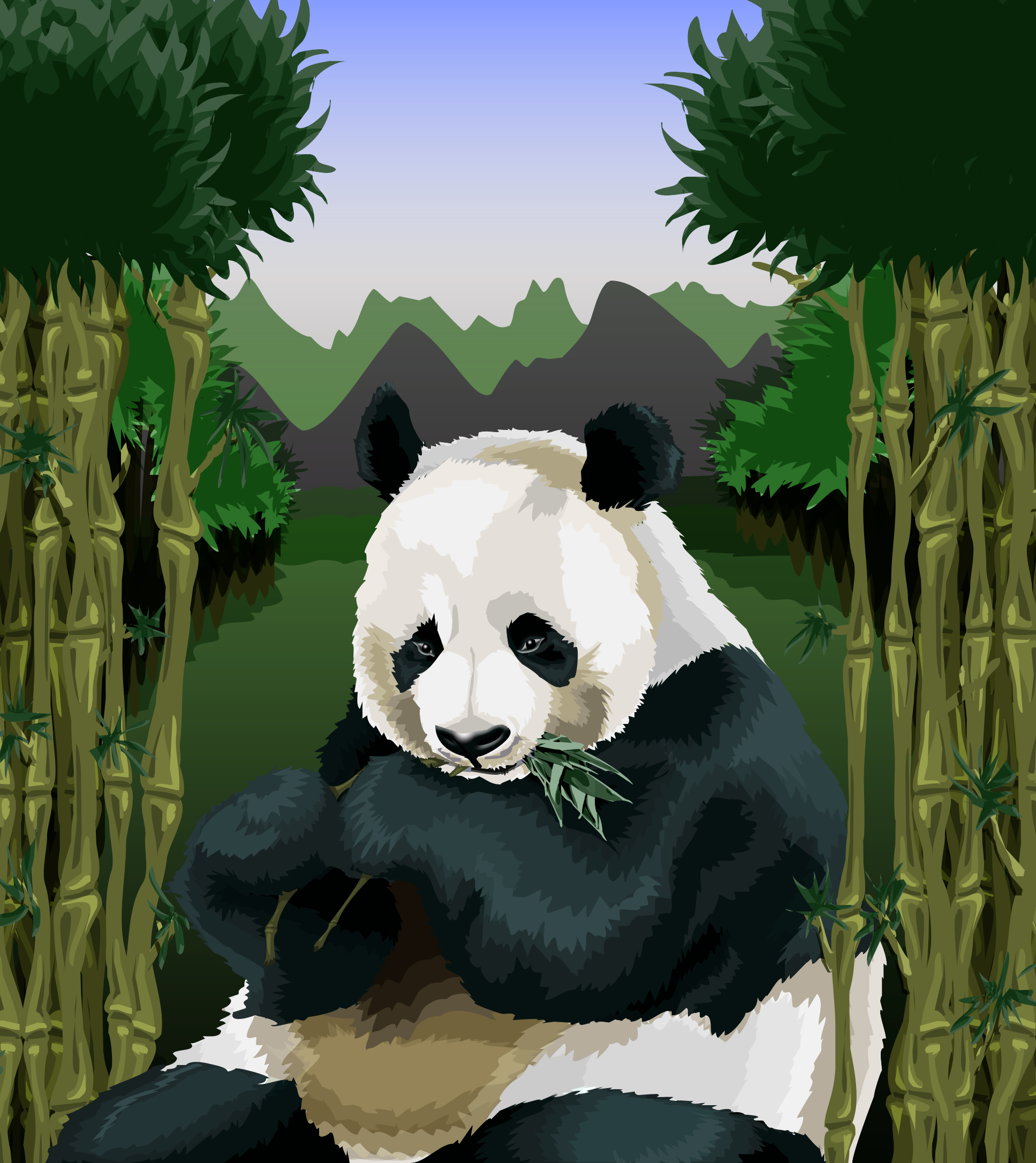 Panda Vector