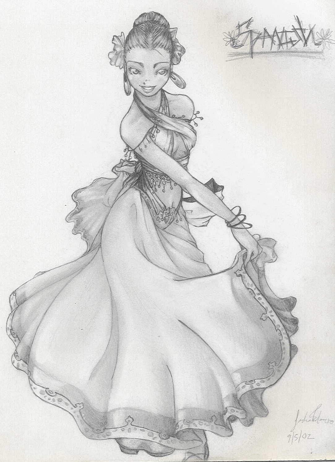 Spanish Dancer By 00chalcedony00 On Deviantart Spanish Dancer By 00chalcedony00 On Deviantart