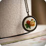 Vintage Flowers pendant