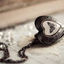 Butterflies Heart locket