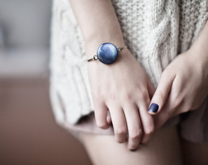 Navy blue Bracelet - Pluto