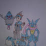 Pokemon team Blue