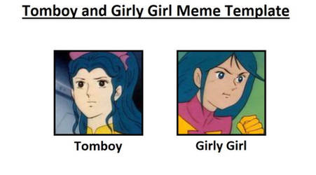 Tomboy and Girly Girl (Robot Romance)