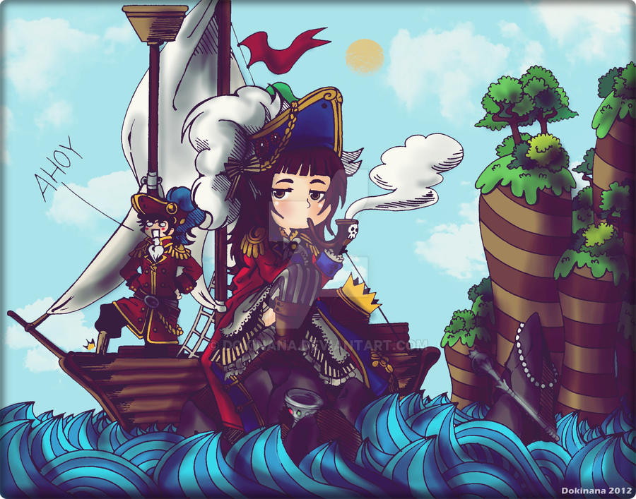 Chibi Raft Chibi Pirate by dokinana on DeviantArt
