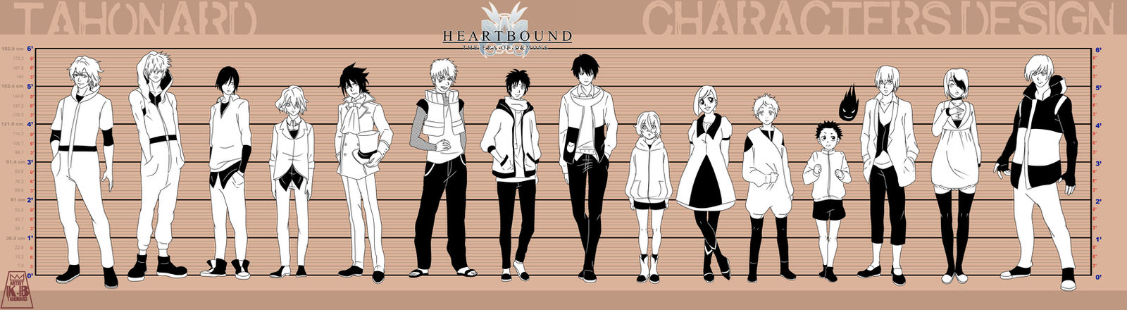 Character Height Sheet # 3 (no color)