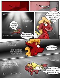 Flare and Fire Pg1 by oogaboogaz