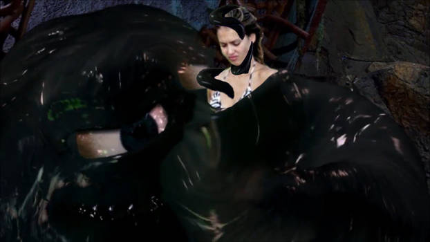 Jessica Alba under the control of the tar monster. by O2W4LD on DeviantArt Jessica Alba under the control of the tar monster. by O2W4LD on DeviantArt