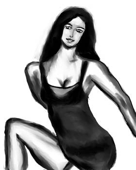 Woman body exploration n2