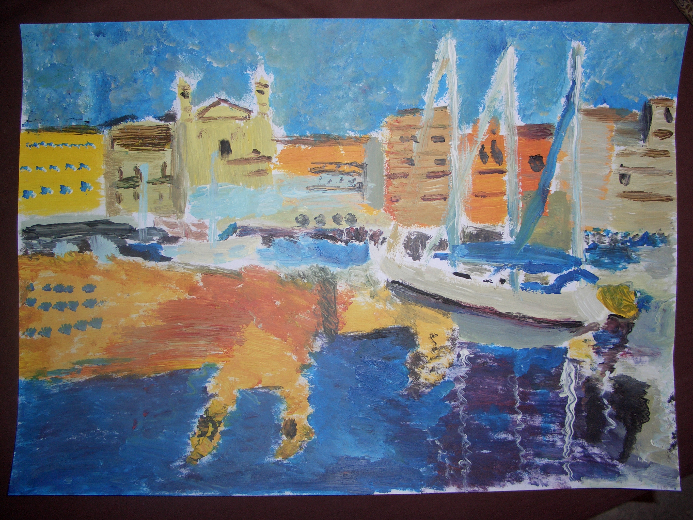 Port Corse v881 (Acrylique)