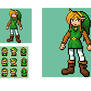 Link: Pokemon Trainer Sprite(TLOZ Echoes of Time)