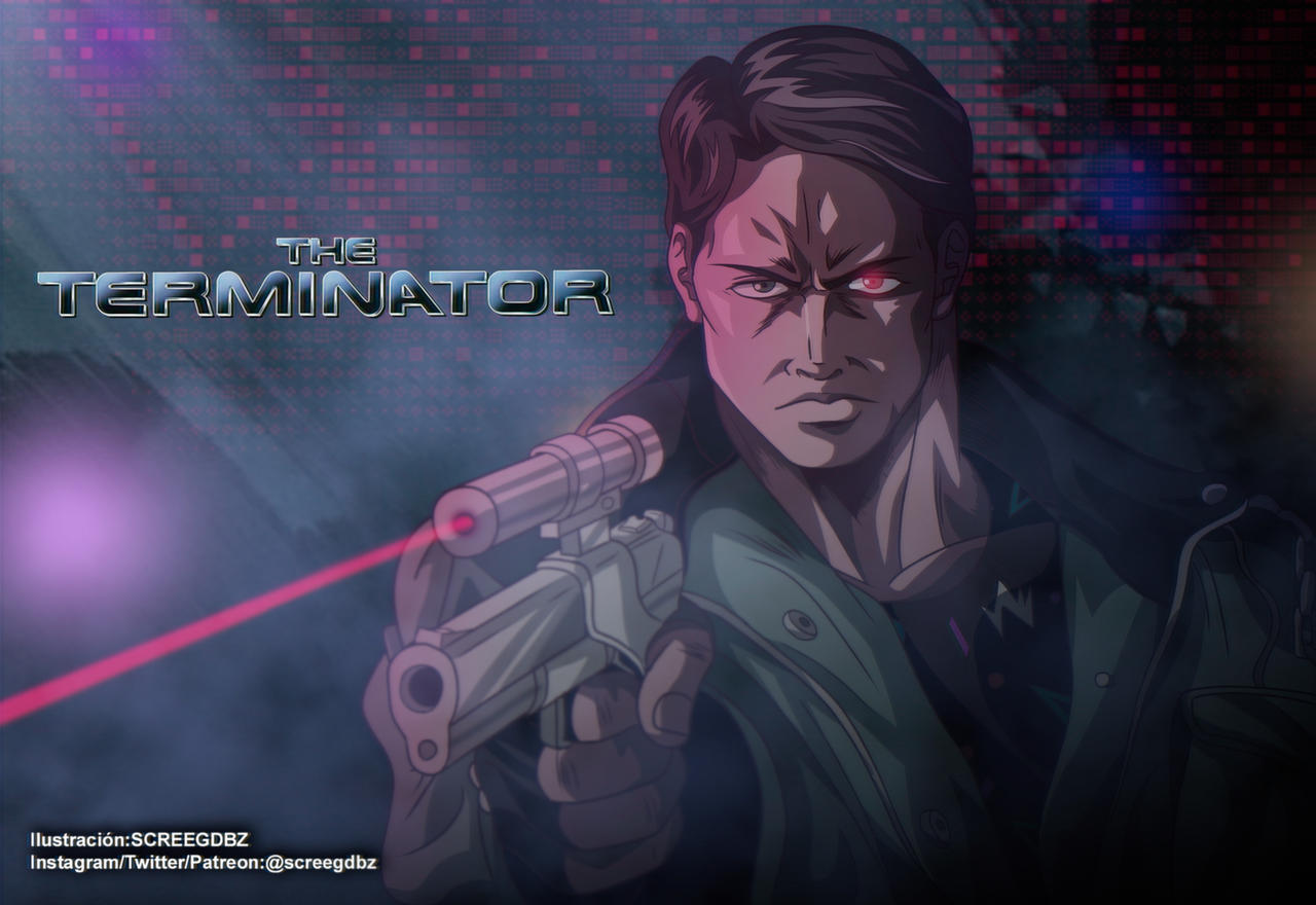 Terminator Retro Terminator 1984 Retro Anime Style by screegdbz on DeviantArt
