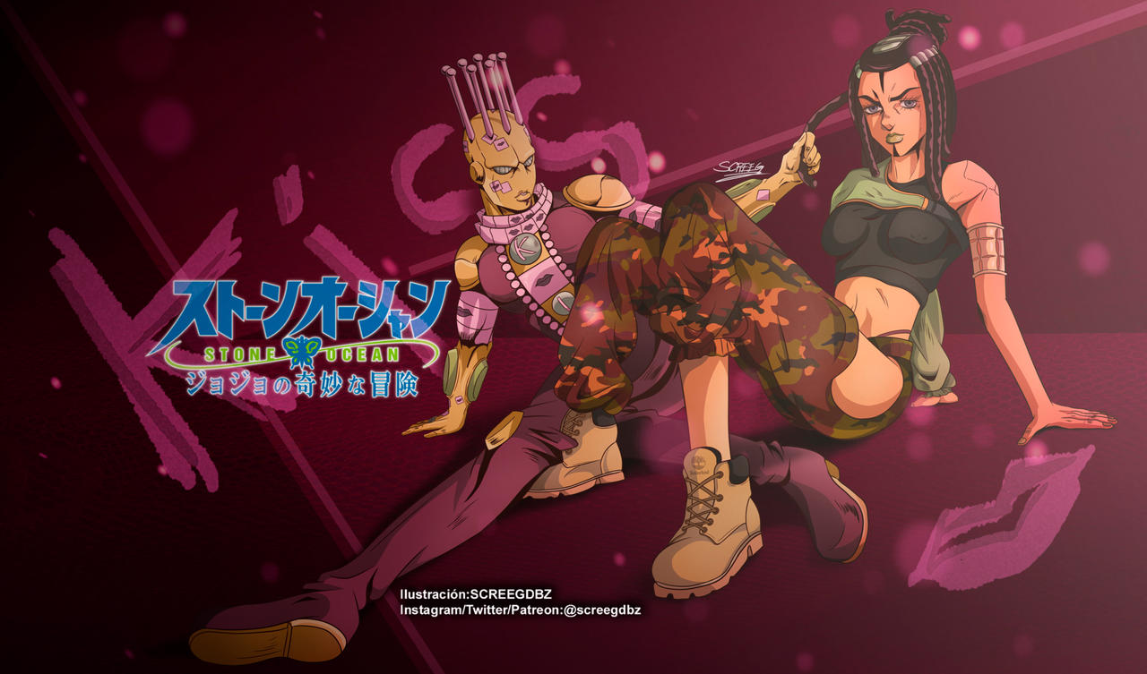 Part 6 Jotaro Kujo in OVA Style Commission by screegdbz on DeviantArt