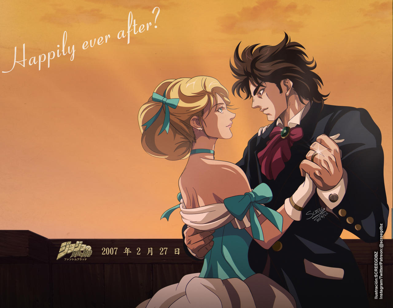 JoJo's Phantom Blood 2007 Fanart by screegdbz on DeviantArt