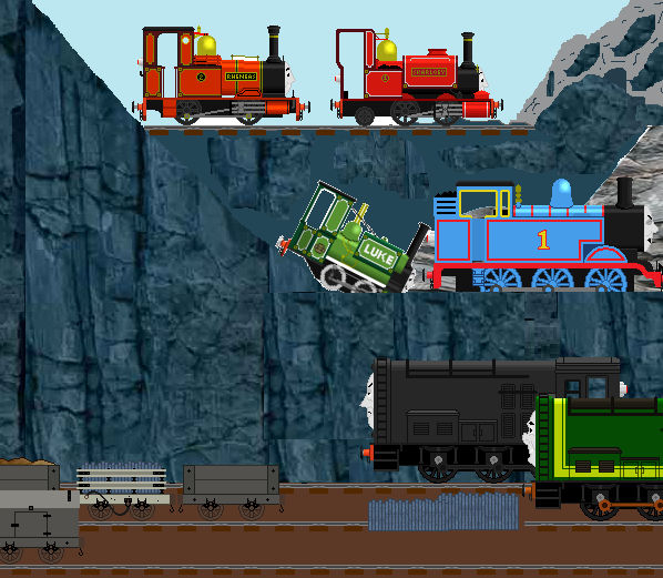 Luke Saves Thomas By Sidthebluediesel On Deviantart Luke Saves Thomas By Sidthebluediesel On Deviantart