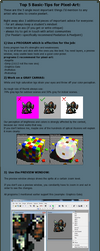 Top 5 Basic Tips for Pixel Art by Cyangmou