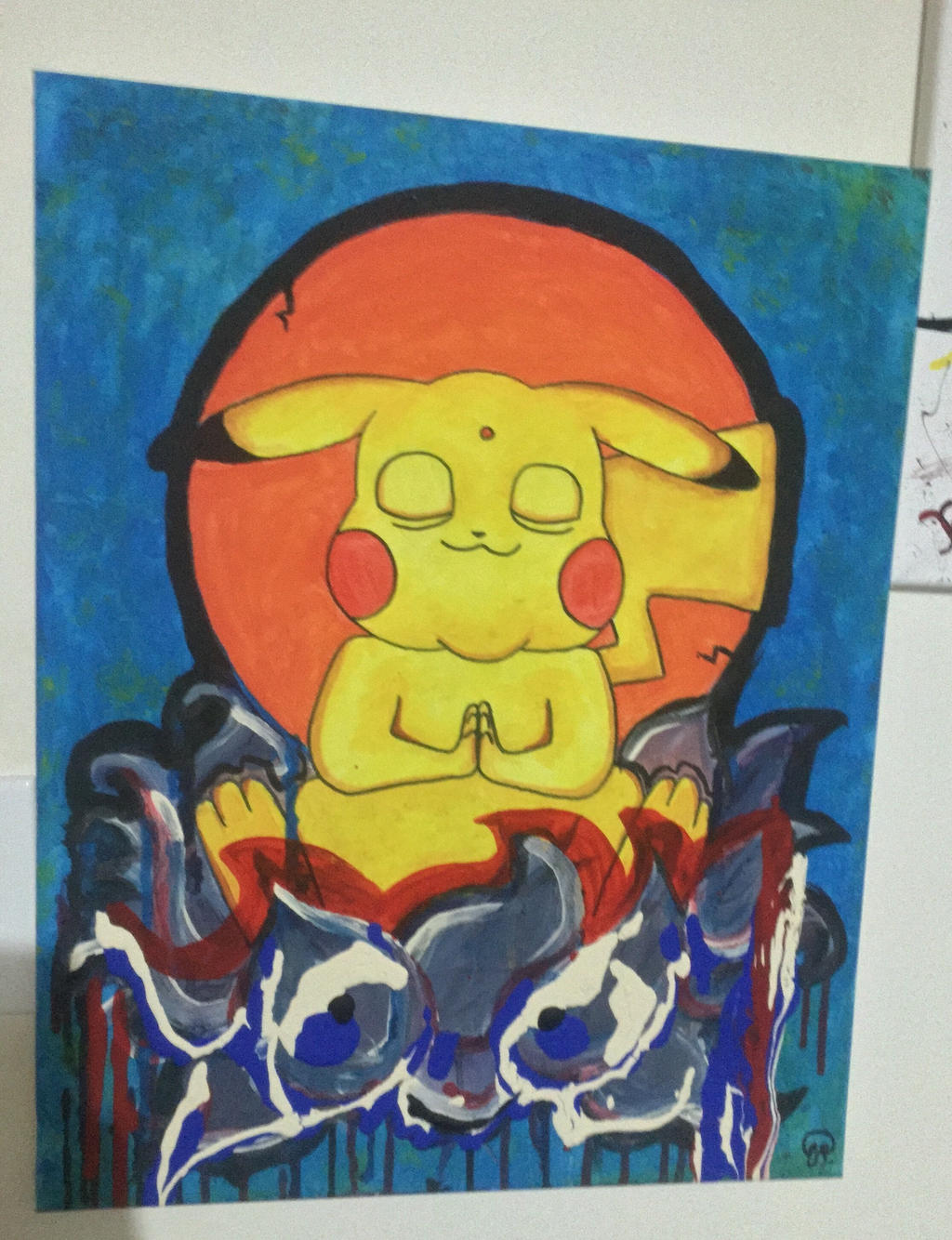 Meditation Pikachu by skyanne on DeviantArt