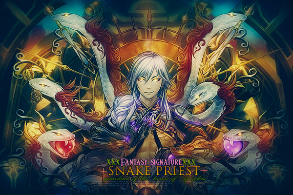 Snake Priest by valhallagfx on DeviantArt