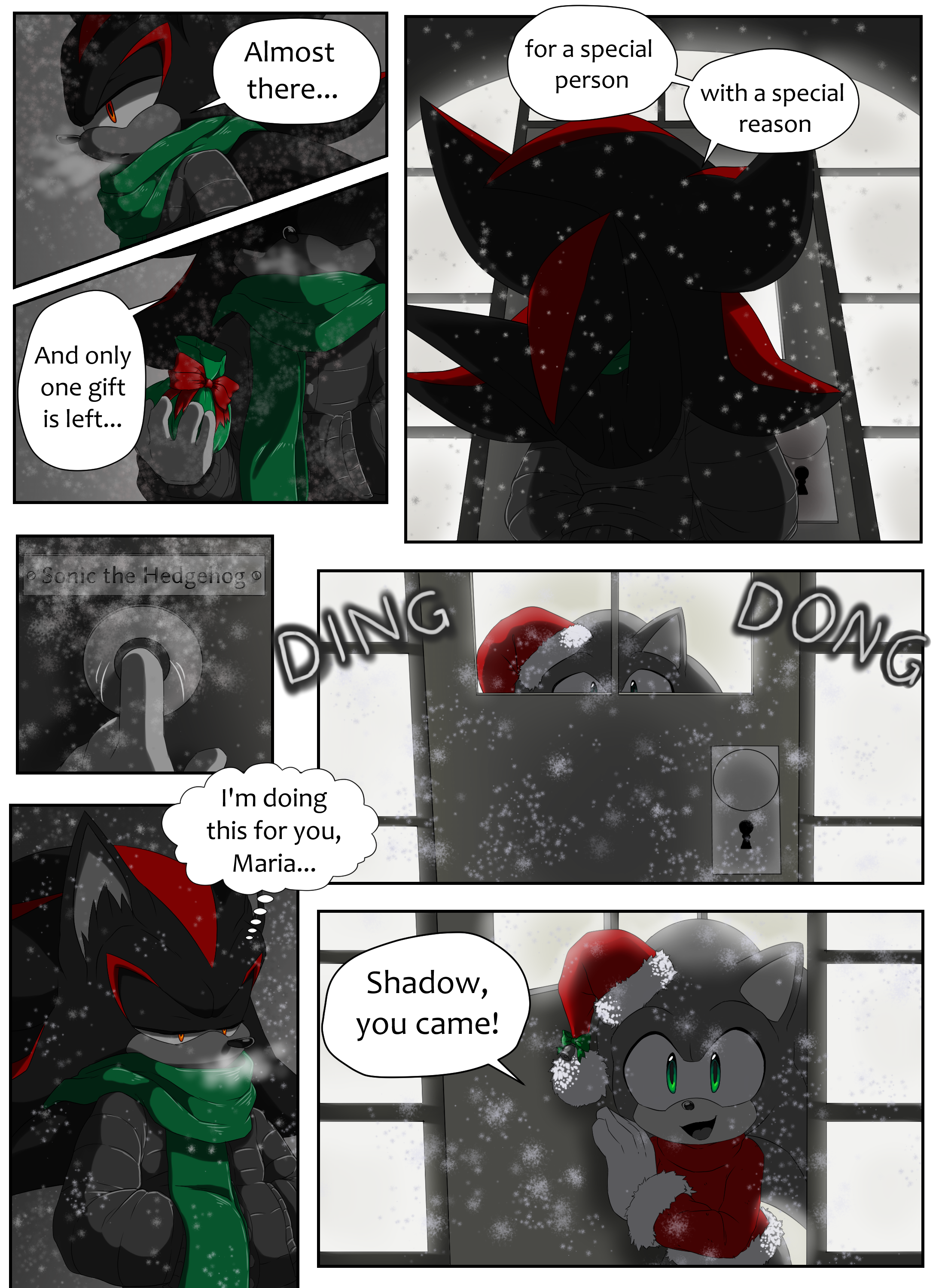 twelve pages of Sonadow page 1 by Nowykowski on DeviantArt