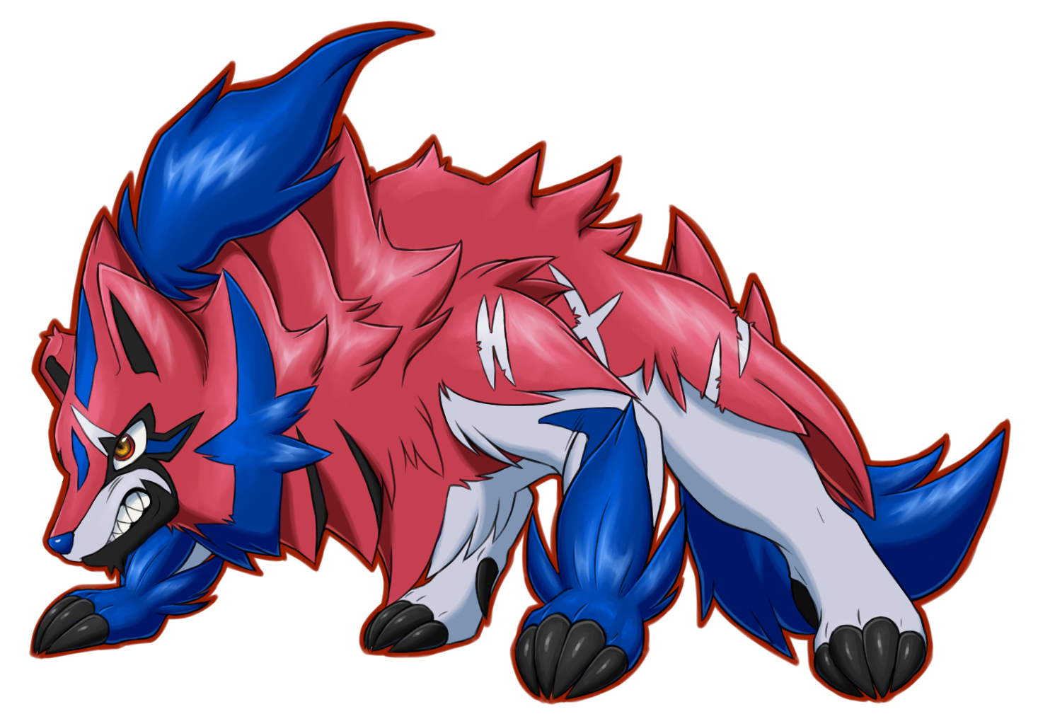 U.P-Verse Zacian and Zamazenta power level by scott910 on DeviantArt